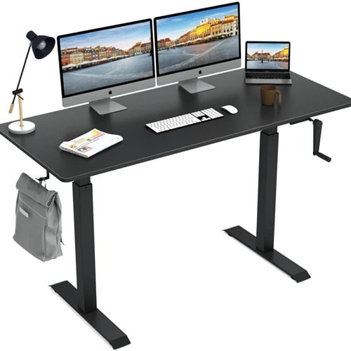 Best Home Office Desk - EleTab Manual Standing Desk Review