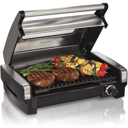 Best Electric Grill - Hamilton Beach Searing Grill with Lid Window Review