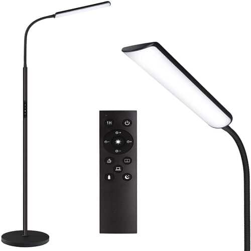 Dimunt LED Floor Lamp with Remote and Touch Control