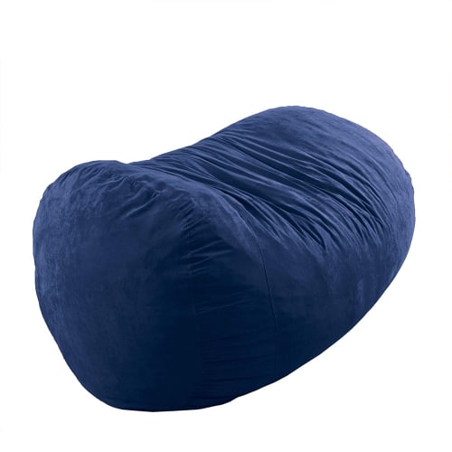 Christopher Knight Faux Suede Lounger Bean Bag