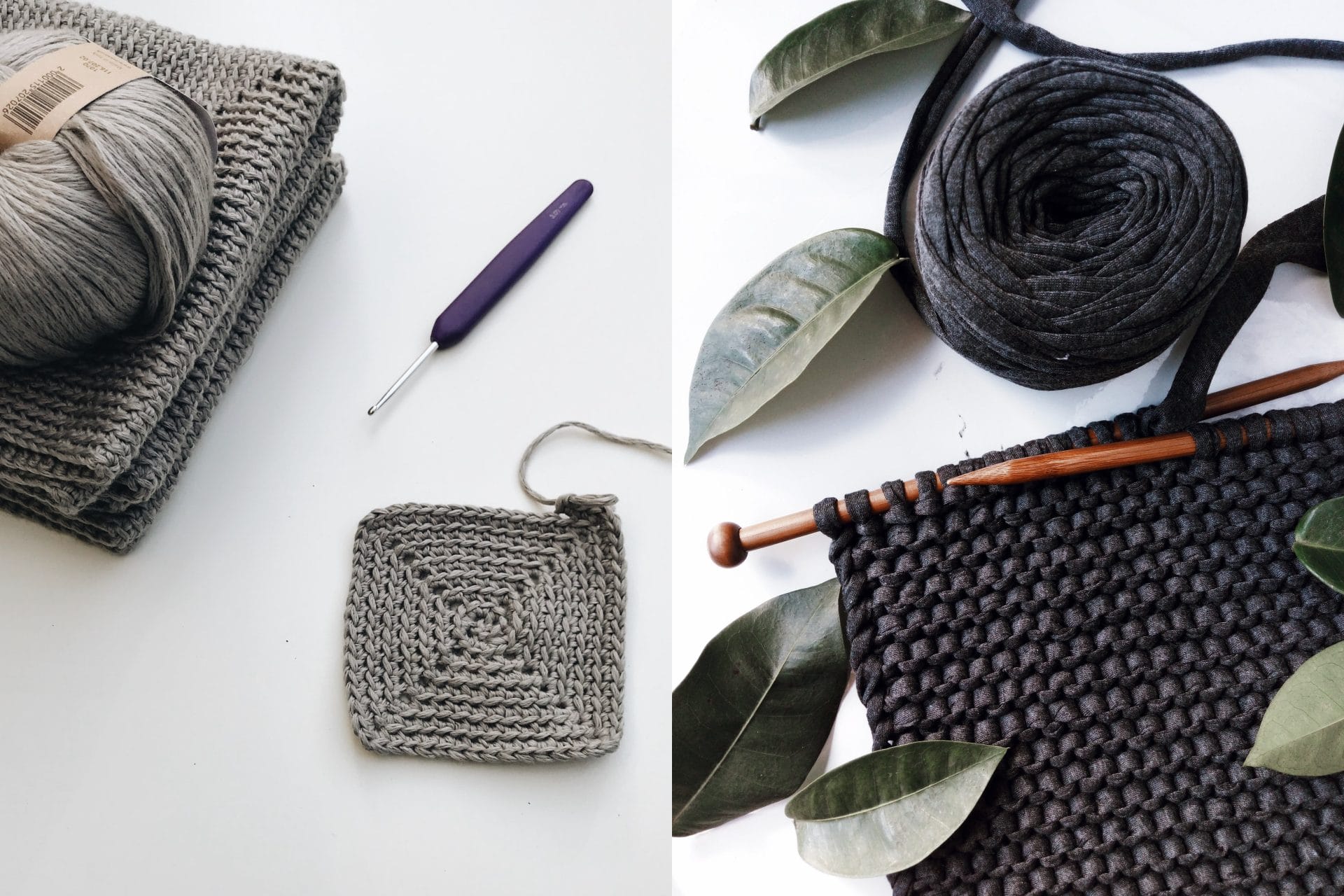Crocheting vs Knitting
