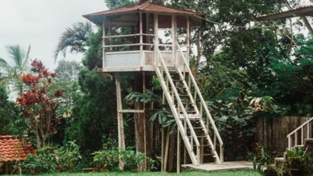 A Gazebo-Style Treehouse